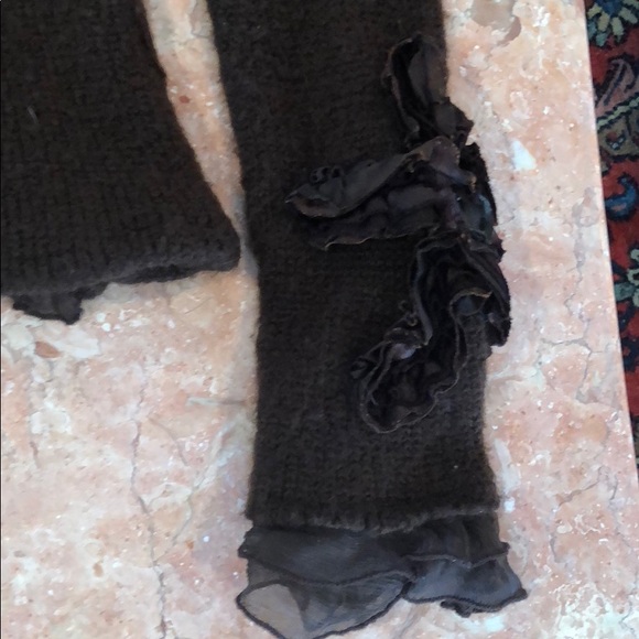 Brown Rabbit Fur Trim HAZEL JACKET SIZE M - Picture 8 of 8